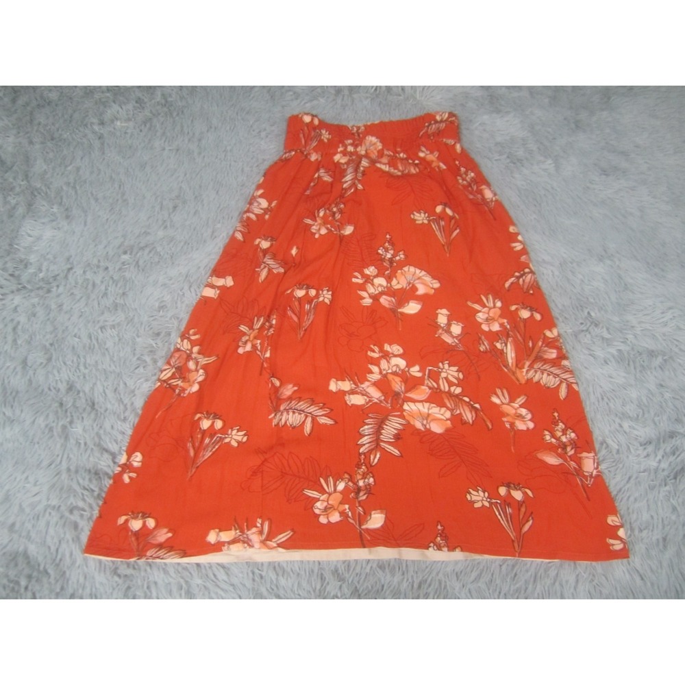 Sseko‎ Skirt Womens Sz 1 A-Line Knit Pull On Elastic Waist Stretch Reversible